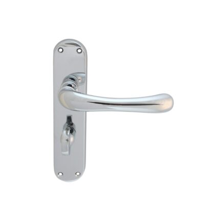 Carlisle Brass CBL13CP Ibra Lever On Backplate - Bathroom 57Mm C/C (LEAD TIME: 2-3 DAYS)