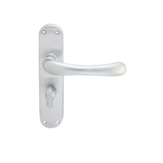 Carlisle Brass CBL13SC Ibra Lever On Backplate - Bathroom 57Mm C/C (LEAD TIME: 2-3 DAYS)