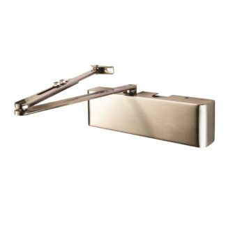EuroSpec CDG025/SNP Full Cover Overhead Door Closer Variable Power 2-5 Satin Nickel Plate (LEAD TIME: 2-3 DAYS)