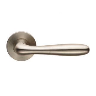 EuroSpec CSL1127/6SSS Peninsula Lever on 6mm Slim Fit Sprung Rose (LEAD TIME: 2-3 DAYS)