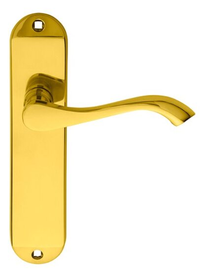 Carlisle Brass DL181 Andros Lever on Latch Backplate (LEAD TIME: 2-3 DAYS)