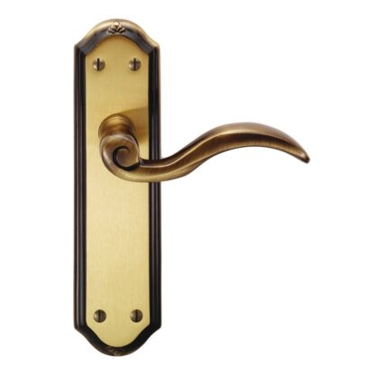 Carlisle Brass DL341FB Wentworth Lever on Latch Backplate (LEAD TIME: 2-3 DAYS)