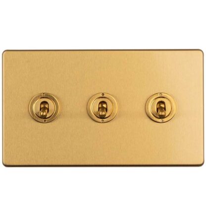 Eurolite ECSBT3SW 3 Gang 2 Way Toggle Switch (LEAD TIME: 2-3 DAYS)