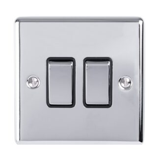 Eurolite EN2SWPCB 2 Gang Switch (LEAD TIME: 2-3 DAYS)
