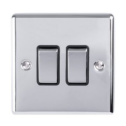 Eurolite EN2SWPCB 2 Gang Switch (LEAD TIME: 2-3 DAYS)