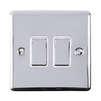 Eurolite EN2SWPCW 2 Gang Switch (LEAD TIME: 2-3 DAYS)