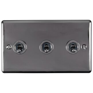 Eurolite ENT3SWBN 3 Gang Toggle Switch (LEAD TIME: 2-3 DAYS)