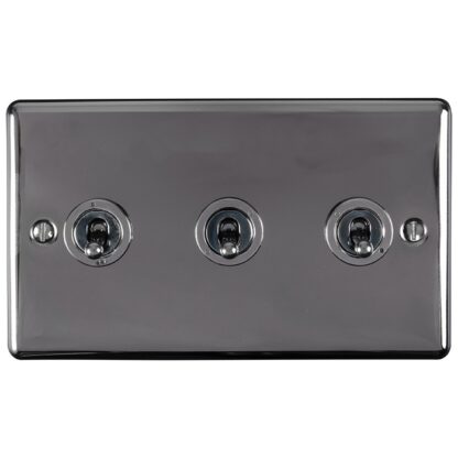 Eurolite ENT3SWBN 3 Gang Toggle Switch (LEAD TIME: 2-3 DAYS)