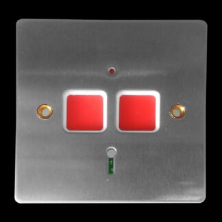 CQR EPA/STD/SS Panic Button | Electronic | Grade 2/3 | Stainless Steel | Key Resettable (LEAD TIME: 2-3 DAYS)