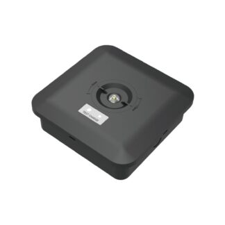 CQR ES/2/NM/BK/865 Escape Surface EM Downlight c/w 2 lens, IP65, Black (LEAD TIME: 2-3 DAYS)