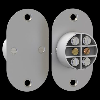 CQR FC509/MT/2 FC509 Metal Plate | Flush Contact | Grade 1 | Steel / White | Non-resistored (LEAD TIME: 2-3 DAYS)