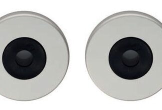 EuroSpec FIX4019SAA Rose Pack to suit Aluminium Pull Handle (Pair) (LEAD TIME: 2-3 DAYS)