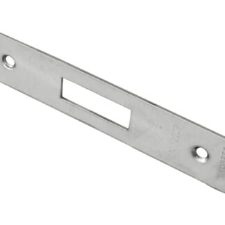EuroSpec FSF5007SSS/R Easi T Forend Strikes & Fixing Pack Deadlocks-Satin Stainless Steel-Radius Forend (LEAD TIME: 2-3 DAYS)