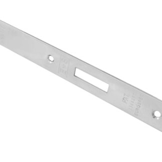 EuroSpec FSF5015BSS/R Forend Strike & Fixing Pack To Suit Din Euro Deadlock-Bright Stainless Steel-Radius Forend (LEAD TIME: 2-3 DAYS)