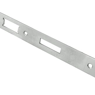 EuroSpec FSF5017SSS/R Forend Strike & Fixing Pack To Suit Din Euro Sash/Bathroom Lock-Satin Stainless Steel-Radius Forend (LEAD TIME: 2-3 DAYS)