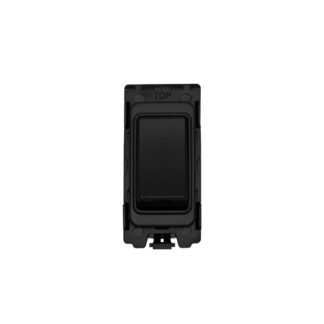 Eurolite G12-BKB Grid & Modular 10 Amp 2 Way Switch - Matt Black (LEAD TIME: 2-3 DAYS)