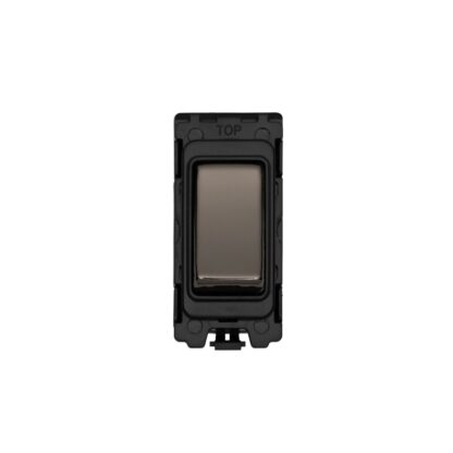 Eurolite G12-BNB Grid & Modular 10 Amp 2 Way Switch - Black Nickel (LEAD TIME: 2-3 DAYS)
