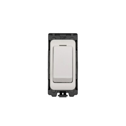 Eurolite G12-WHW Grid & Modular 10 Amp 2 Way Switch - Matt White (LEAD TIME: 2-3 DAYS)