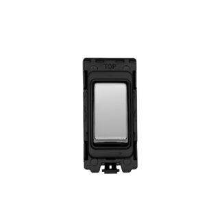Eurolite G16-PC Grid & Modular 2 Way & Off Retractive Switch - Polished Chrome (LEAD TIME: 2-3 DAYS)