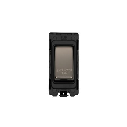 Eurolite G30-BNB-EF Grid & Modular Extractor Fan Switch - Black Nickel (LEAD TIME: 2-3 DAYS)