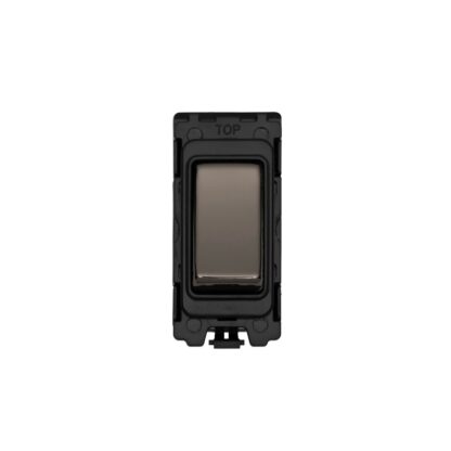 Eurolite G30-BNB Grid & Modular 20A Double Pole Switch - Black Nickel (LEAD TIME: 2-3 DAYS)