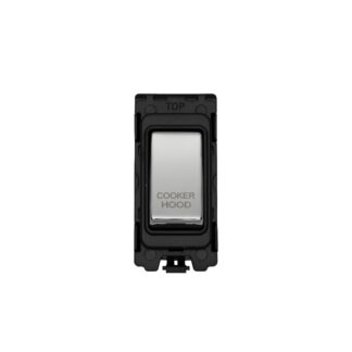 Eurolite G30-PC-CH Grid & Modular Cooker Hood Switch - Polished Chrome (LEAD TIME: 2-3 DAYS)