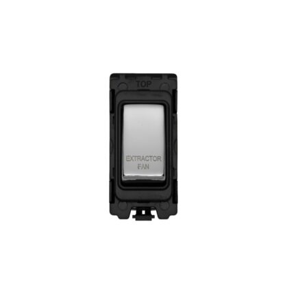 Eurolite G30-PC-EF Grid & Modular Extractor Fan Switch - Polished Chrome (LEAD TIME: 2-3 DAYS)