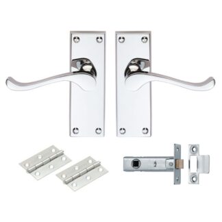 Carlisle Brass GK002CP/INTB Contract Victorian Scroll Latch Pack (LEAD TIME: 2-3 DAYS)