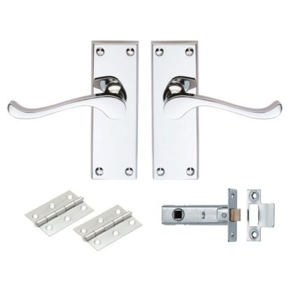 Carlisle Brass GK002CP/INTB Contract Victorian Scroll Latch Pack (LEAD TIME: 2-3 DAYS)