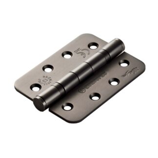 Carlisle Brass HIN1433P/13MBRZ/R 102 X 76 X 3MM BALL BEARING HINGE GRADE 13 C/W SCREWS (PAIR) - RADIUS (LEAD TIME: 2-3 DAYS)