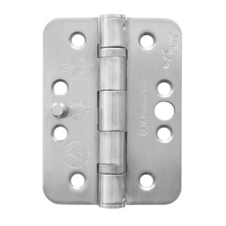 EuroSpec HIN1433SEC/13SSS/R Enduro Grade 13 Ball Bearing Security Hinge Radius (LEAD TIME: 2-3 DAYS)