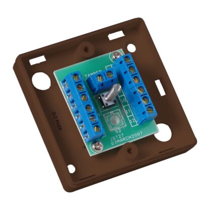 CQR JB727/BR Junction Box | 12 Way | Microswitch Tamper | Brown (LEAD TIME: 2-3 DAYS) - Image 2