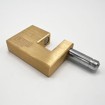 Kasp 170 70mm Closed Shackle Brass Shutter Padlock - Image 4