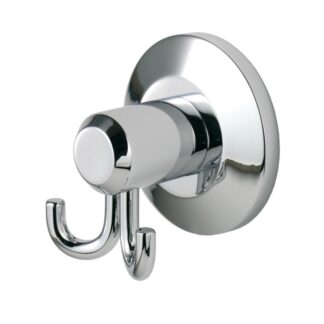 Carlisle Brass LW02CP Tempo Double Robe Hook (LEAD TIME: 2-3 DAYS)