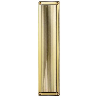 Carlisle Brass M1002 Queen Anne Finger Plate (LEAD TIME: 2-3 DAYS)