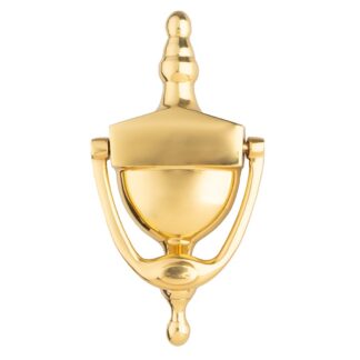 Carlisle Brass M38B Victorian Urn Door Knocker 196mm Polished Brass (LEAD TIME: 2-3 DAYS)