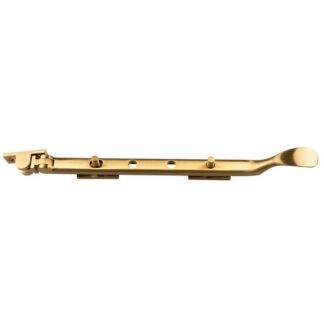Carlisle Brass M44BSB Victorian Casement Stay 300mm Satin Brass (LEAD TIME: 2-3 DAYS)