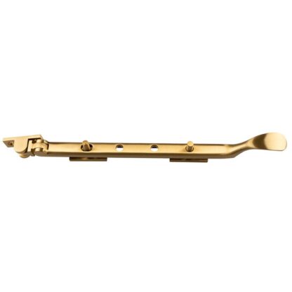 Carlisle Brass M44BSB Victorian Casement Stay 300mm Satin Brass (LEAD TIME: 2-3 DAYS)