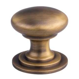 Carlisle Brass M47EAB Victorian Cupboard Knob 50mm (LEAD TIME: 2-3 DAYS)