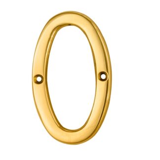 Carlisle Brass N0 Numerals (0-9) Number 0 (LEAD TIME: 2-3 DAYS)