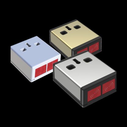 CQR PADP3/SS/WH Panic Button | Double Push | Grade 3 | Stainless Steel / White |Key Resettable (LEAD TIME: 2-3 DAYS) - Image 2