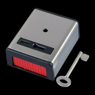 CQR PASP1/SS Panic Button | Single Push | Grade 1 | Stainless Steel | Key Resettable (LEAD TIME: 2-3 DAYS)