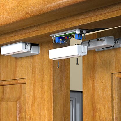 CQR SC570/WH/DD/G3 SC570 Double Door | Surface Contact | Grade 3 | White | Multi Resistored (LEAD TIME: 2-3 DAYS) - Image 2