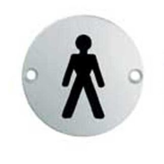 EuroSpec SEX4011SAA Male Symbol (LEAD TIME: 2-3 DAYS)
