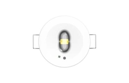 CQR SP/1/NM/WH/865 WHITE - Spot LED Emergency Downlight, c/w open area & corridor lens (LEAD TIME: 2-3 DAYS)