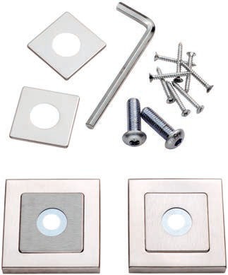 EuroSpec SSR1405SSS/DUO Square Rose Kit (LEAD TIME: 2-3 DAYS)