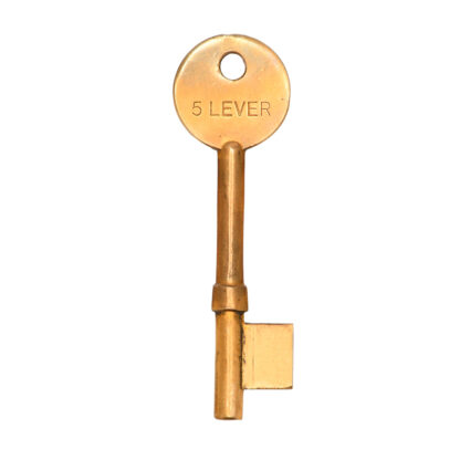 TSS Genuine British Standard TSS Retro Fit UPRIGHT Mortice Dead Locks Key Blank - Image 2