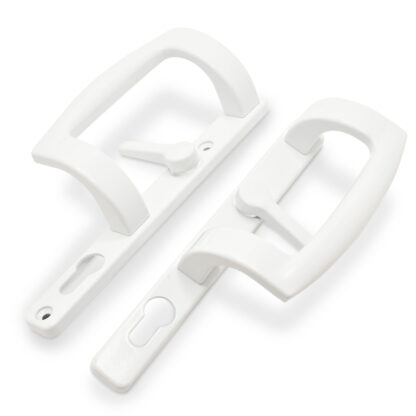 TSS Patio Handle Set For Patio Doors - 92mm PZ - 154mm Screw Centres - Image 3