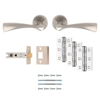 Carlisle Brass UDP007SN/INTB Sintra Latch Pack - Ultimate Door Pack (LEAD TIME: 2-3 DAYS)
