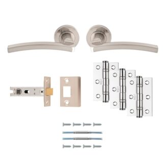 Carlisle Brass UDP009SN/INTB Tavira Latch Pack - Ultimate Door Pack (LEAD TIME: 2-3 DAYS)